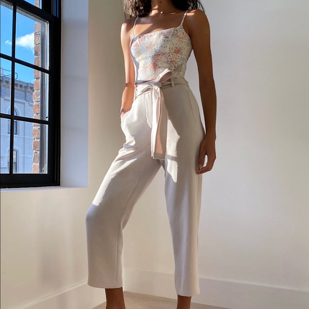 New Aritzia Wilfred New Tie Front Pant sz 12